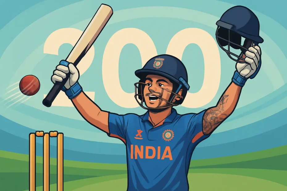 Fastest 200 ODI: Ishan Kishan’s 126-Ball Blitz Explained