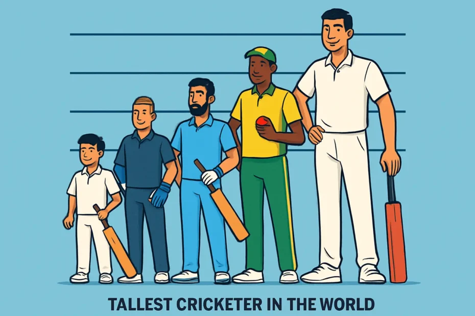 Tallest Cricketer in the World: All-Time List & Heights