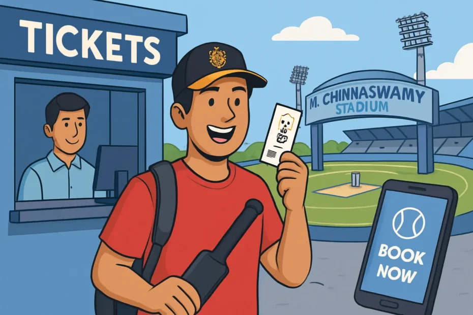 Get rcb tickets: Chinnaswamy prices, booking & match guide