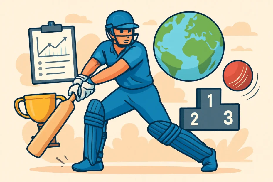 World best batsman: Rankings, Methodology and Stories